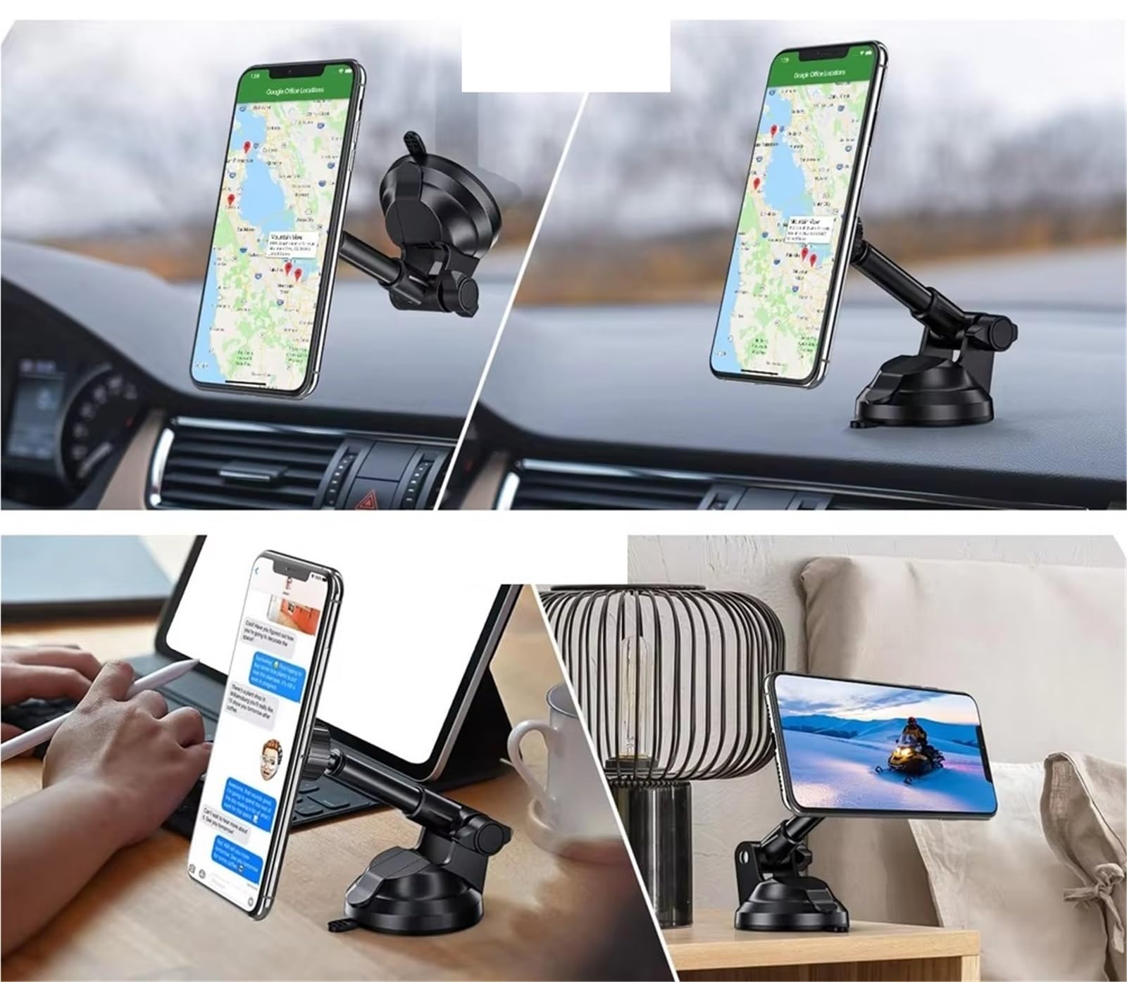 Per Iphone 12 11 Per X Supporto Magnetico Per Telefono Auto Ventosa Universale Supporto Telefono Auto Magnete Supporto Cellulare Porta Cellulare Auto