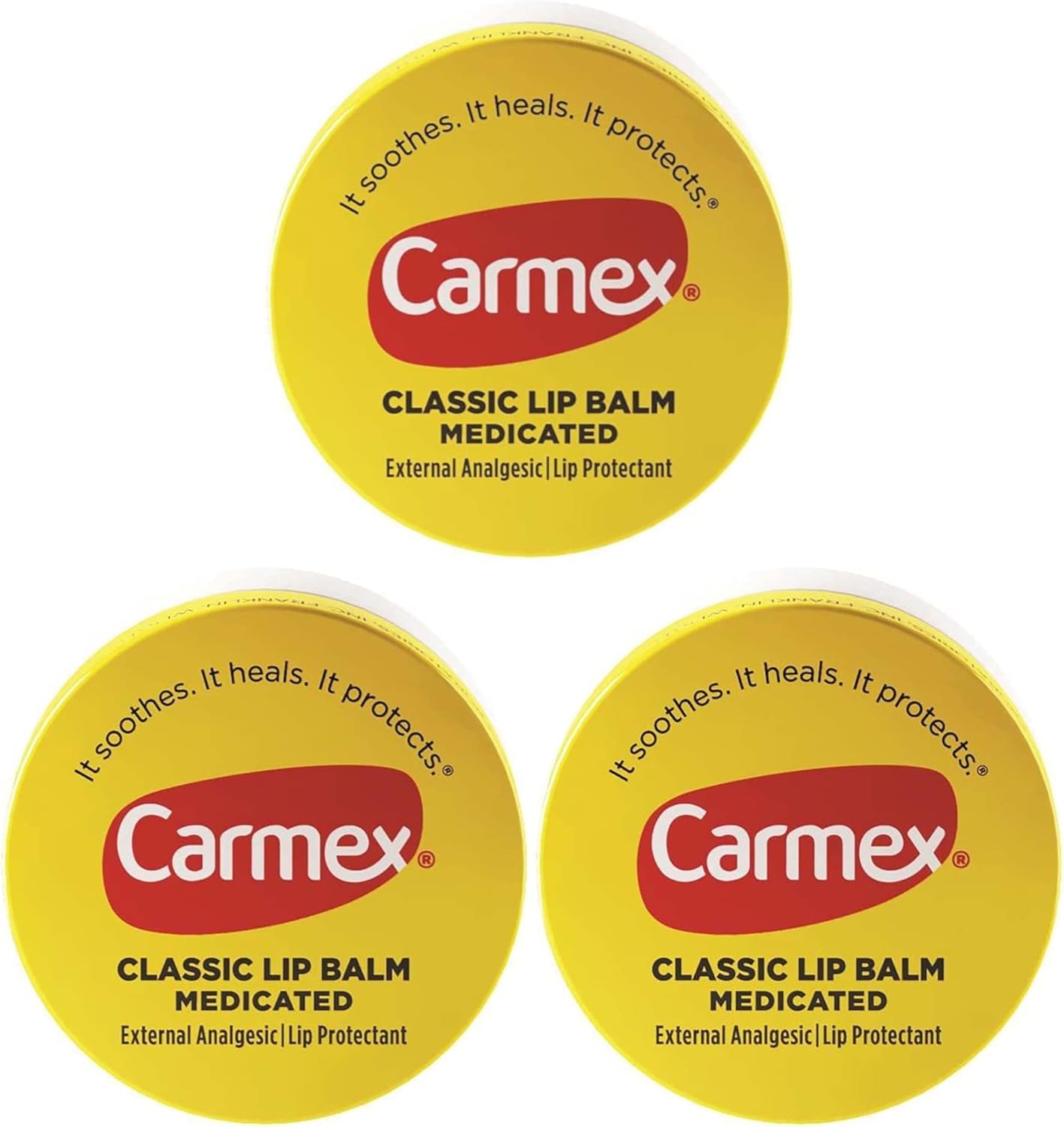 Carmex Classic Lip Balm Medicated 0.25 oz (Packs of 6) Amazon.ca