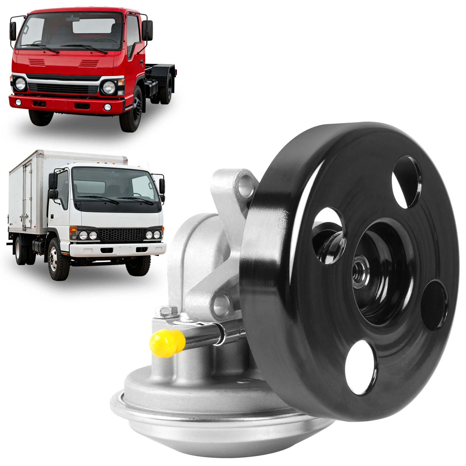 Photo 1 of Vacuum Pump with Pulley 904-862 for Isuzu NPR NPR-HD L31 LQ4 L05 LY6 L96 3.9L 4.8L 5.2L 5.7L 6.0L Gas V8 L4 1995-2020, Replace Number 97241035 8972410351 8-97241-035-1