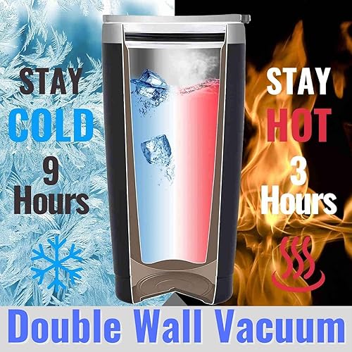 Miniatura 2 de Onebttl Divertidos regalos y recuerdos de la bandera de Puerto Rico, taza de viaje aislada de acero inoxidable de 20 onzas, perfecta para hombres y