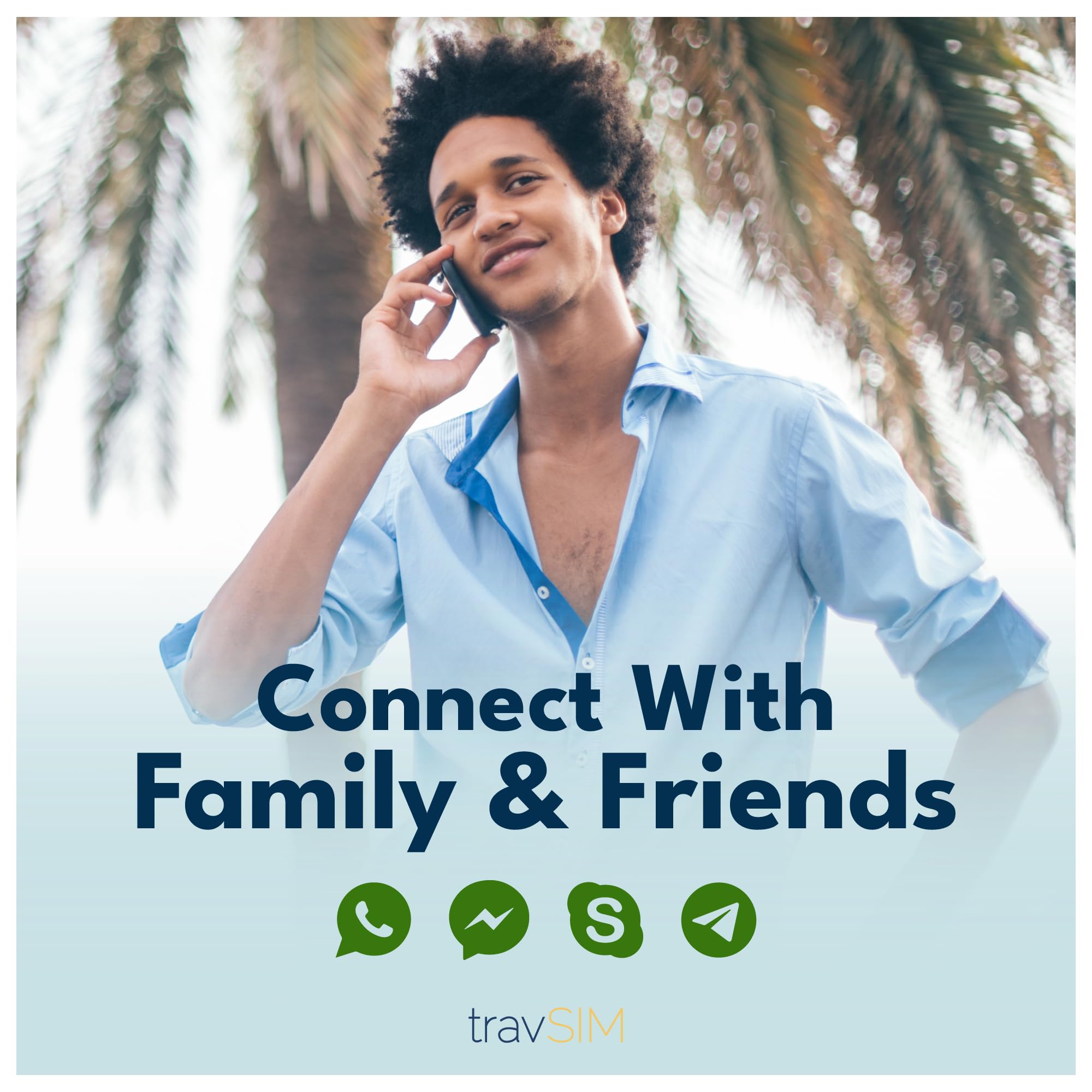 travSIM Tarjeta SIM para Dubai | 30 días – 25 GB de datos SIM | Datos de alta velocidad 5G/4G | Acceso ilimitado a Internet para Google, Facebook, Whatsapp, Instagram y más