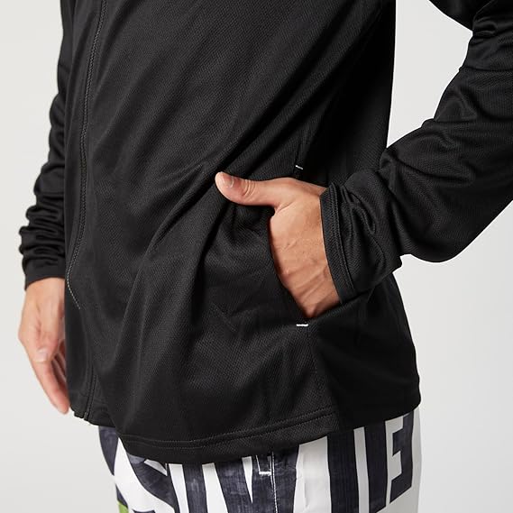 FILA メッシュ無地UVパーカー