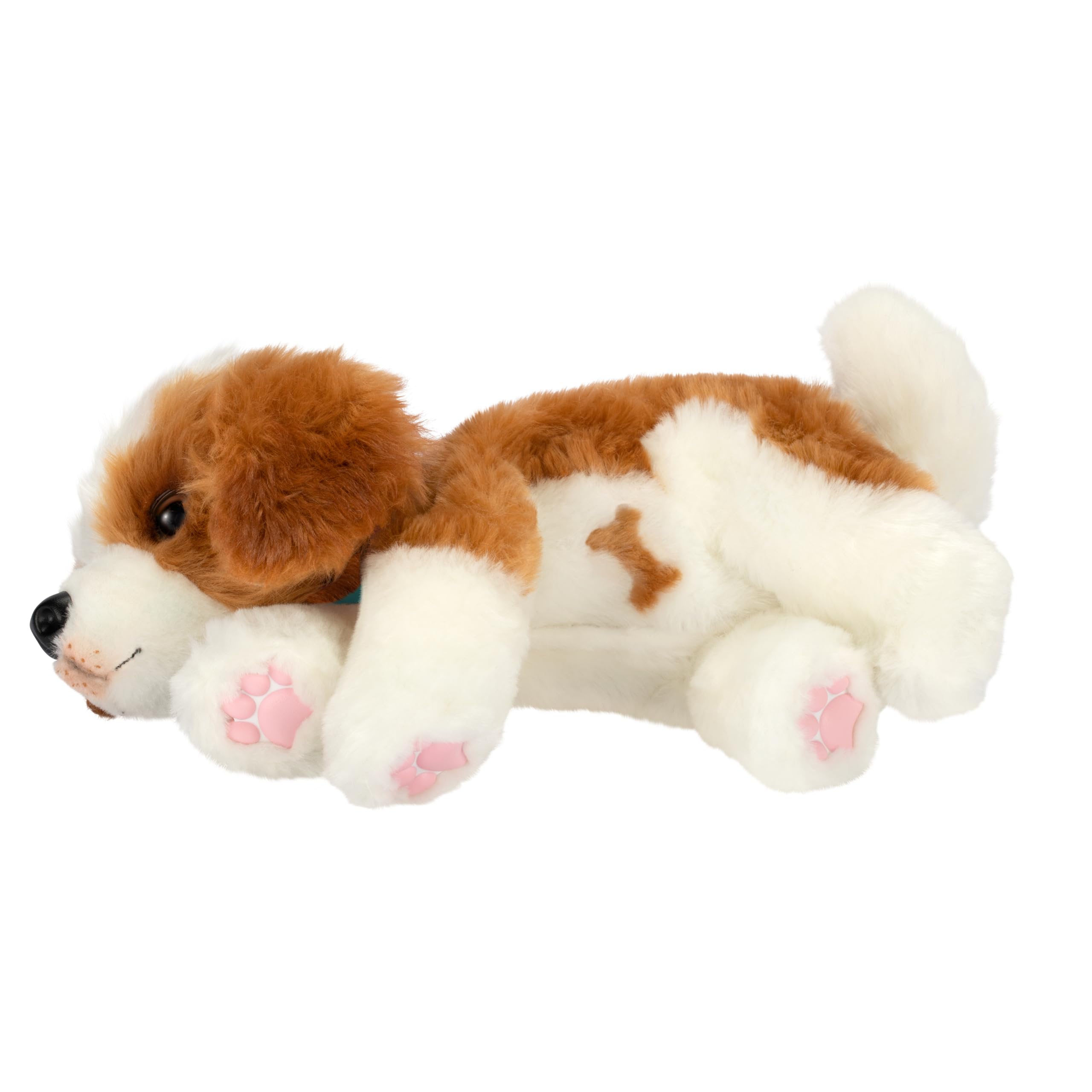 Little Live Pets My Really Real Puppy Patches Le Beagle | Peluche Interactive. 60 Sons et réactions. Fourrure Douce, Pattes lestées, Yeux Mobiles. 72 Versions. Caisse Deluxe. avec Piles. 4 Ans et +