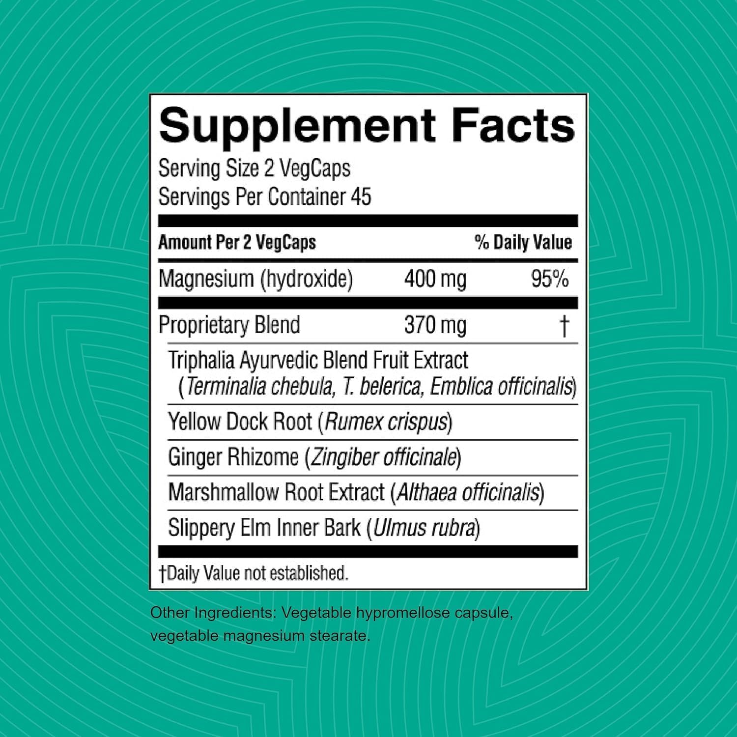 Nature's Sunshine Gentle Move: Experience Daily Digestive Support and Natural Constipation Relief with Natural Fiber for Soft Stools & Regularity, 90 Capsules (Pack of 2)
