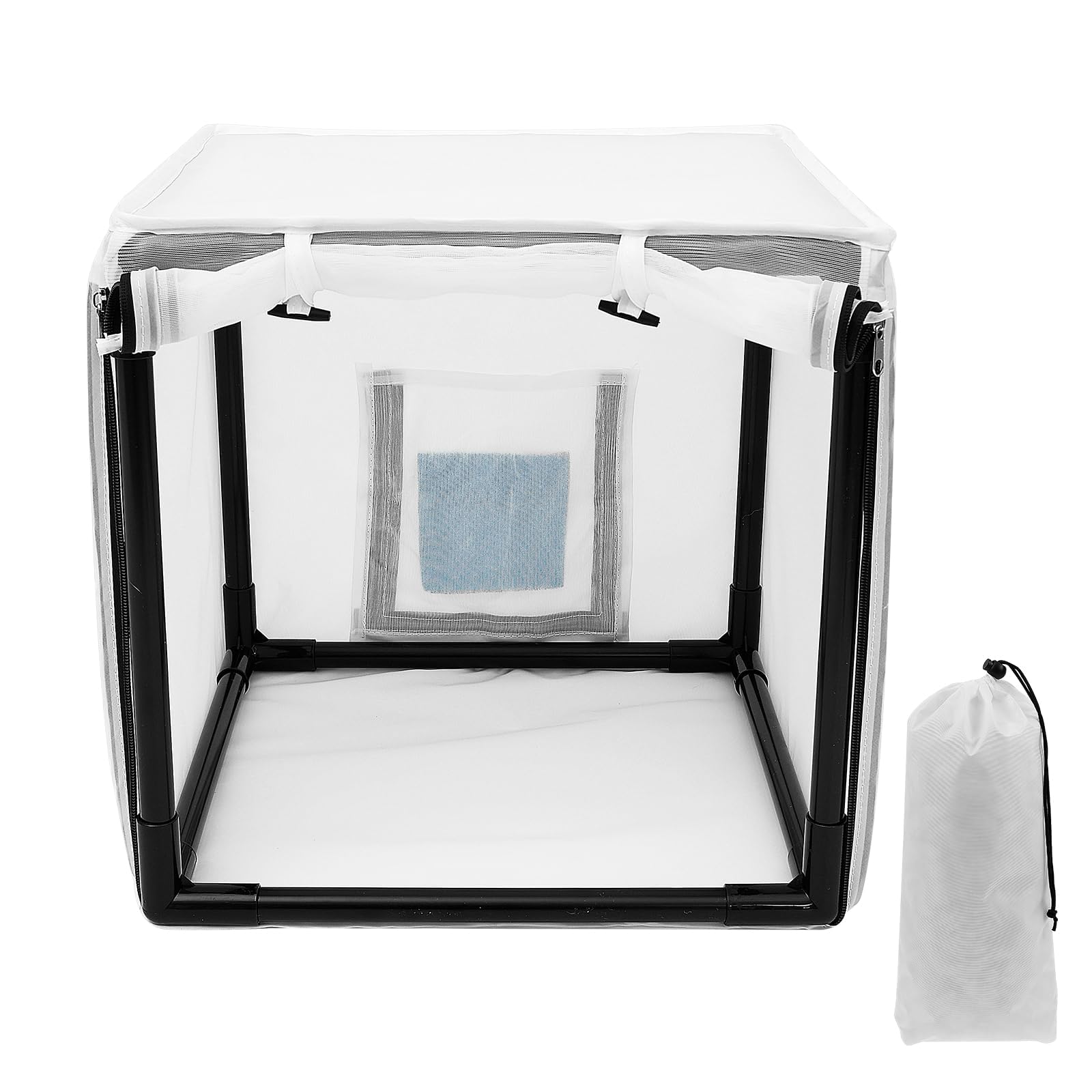 Cabina de pulverización de pintura para aerógrafo portátil con filtro de uñas