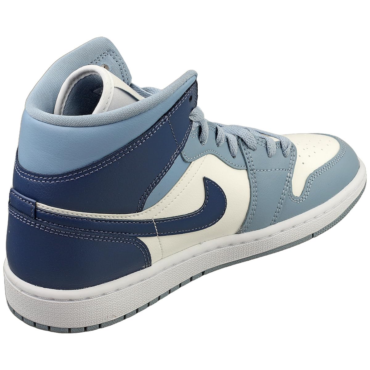 Jordan Women's 1 Mid Sail/Diffused Blue-Blue Grey (BQ6472 140) - 8