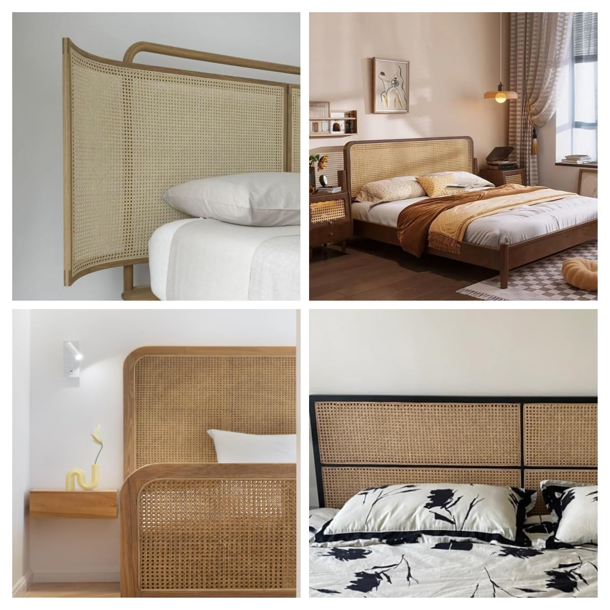 70cm di Larghezza, Rattan Rotolo, Paglia di Vienna, Rattan Naturale Rotolo, Rattan, 70x400cm Rotolo di Canna,Rattan Intrecciato Fettuccia Material Paglia per Cesti, Sedie, Bag, Borse, Giardino DIY