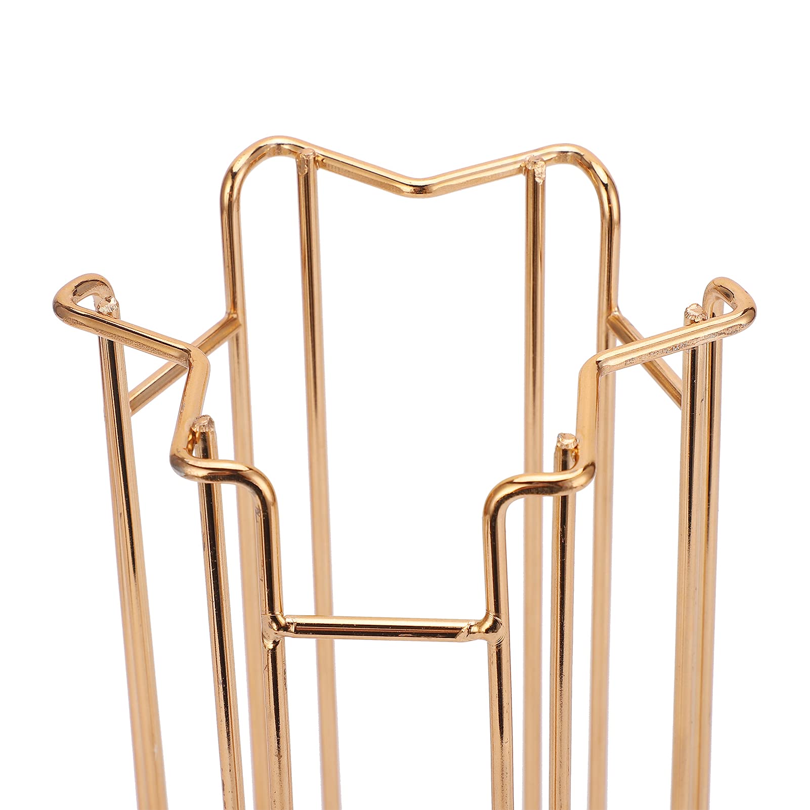 Coffee Pod Holder, Coffee Capsule Holder Stand 18 Capsule Coffee Pod Holder Tower Stand Rack(Gold)