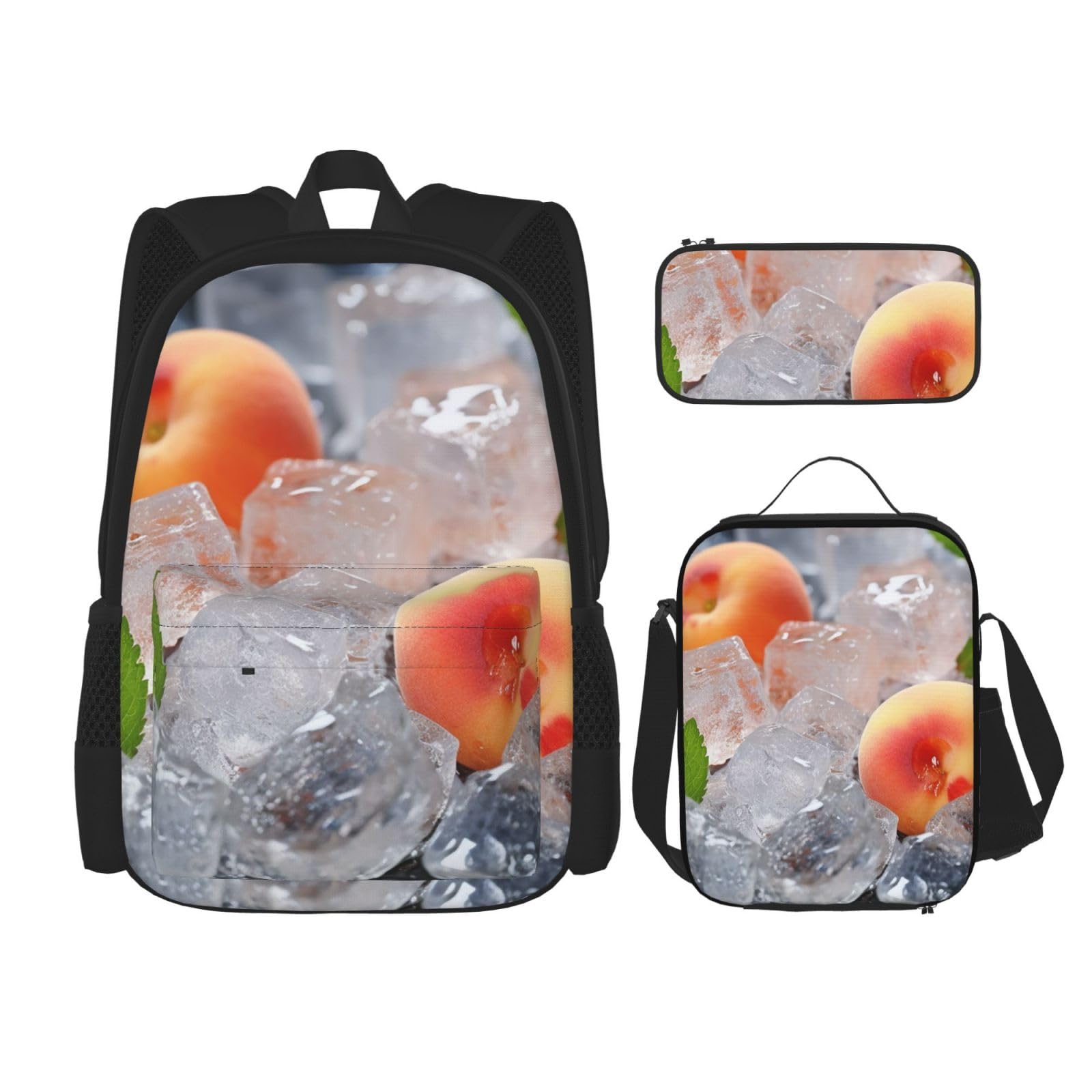 Sac à dos décontracté OUSIKA avec boîte déjeuner et trousse glaçons - 8
