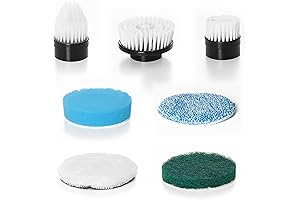 【Pack of 7】Replacement Brush Heads for leebein Electric Spin Scrubber