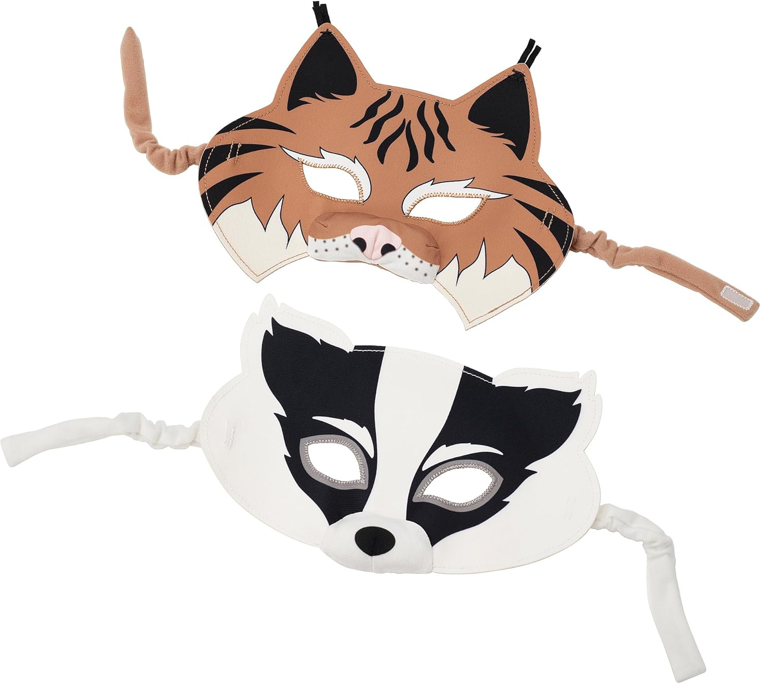 ProTuning SKOGSDUVA Mask, set of 2, badger/lynx multicolour