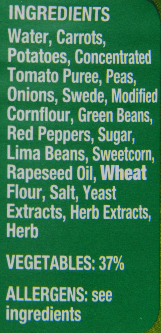 Heinz Lot de 12 grandes soupes végétales 400 g