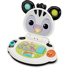 VTech Educational Baby Laptop Zebra - Interactive Toy for Toddlers
