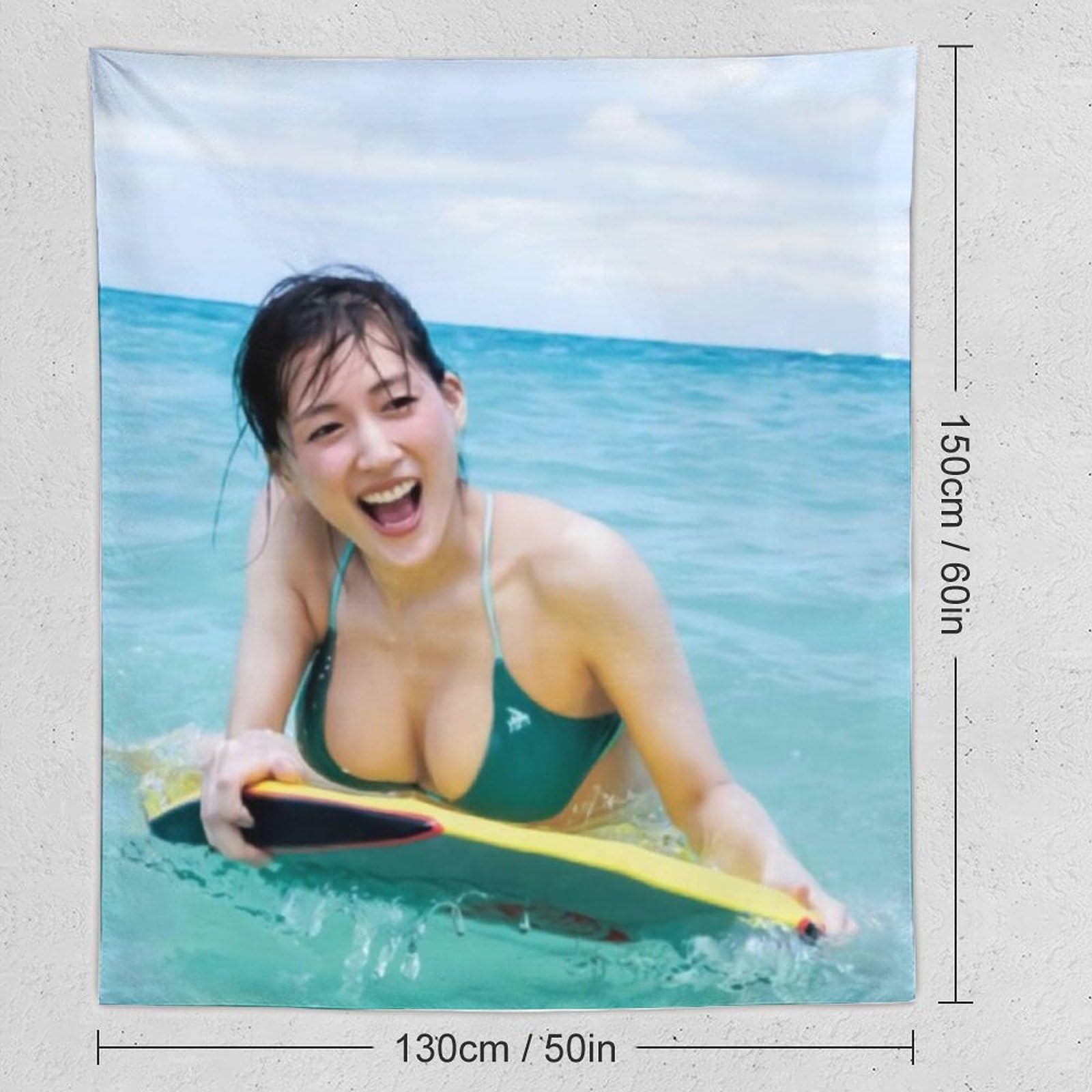 Amazon.co.jp: 綾瀬はるか クール写真ポスター 水着タペストリー