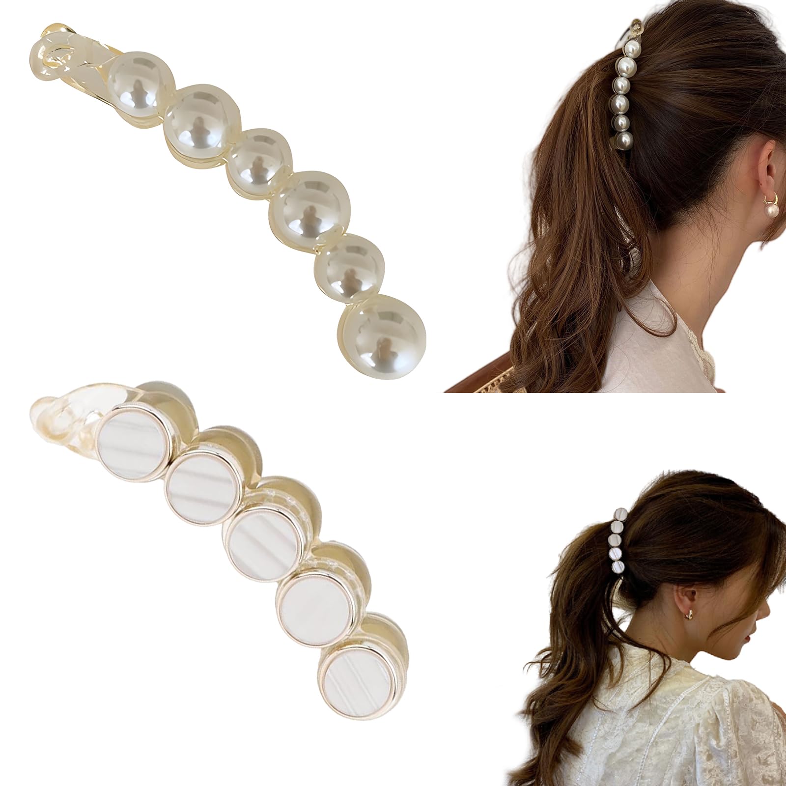 ヘアクリップバナナクリップ 楽天市場】【2色セット販売 ブラック・ブラウン】多毛 バナナクリップ