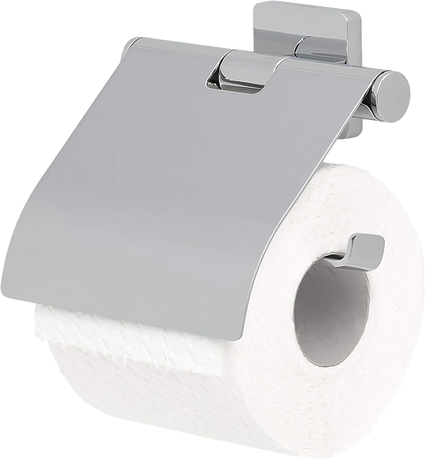 Super Deal Product Tiger Dock Stainless Steel Chrome Toilet Roll Holder 13.2 x 13.5 x 4.1 cm