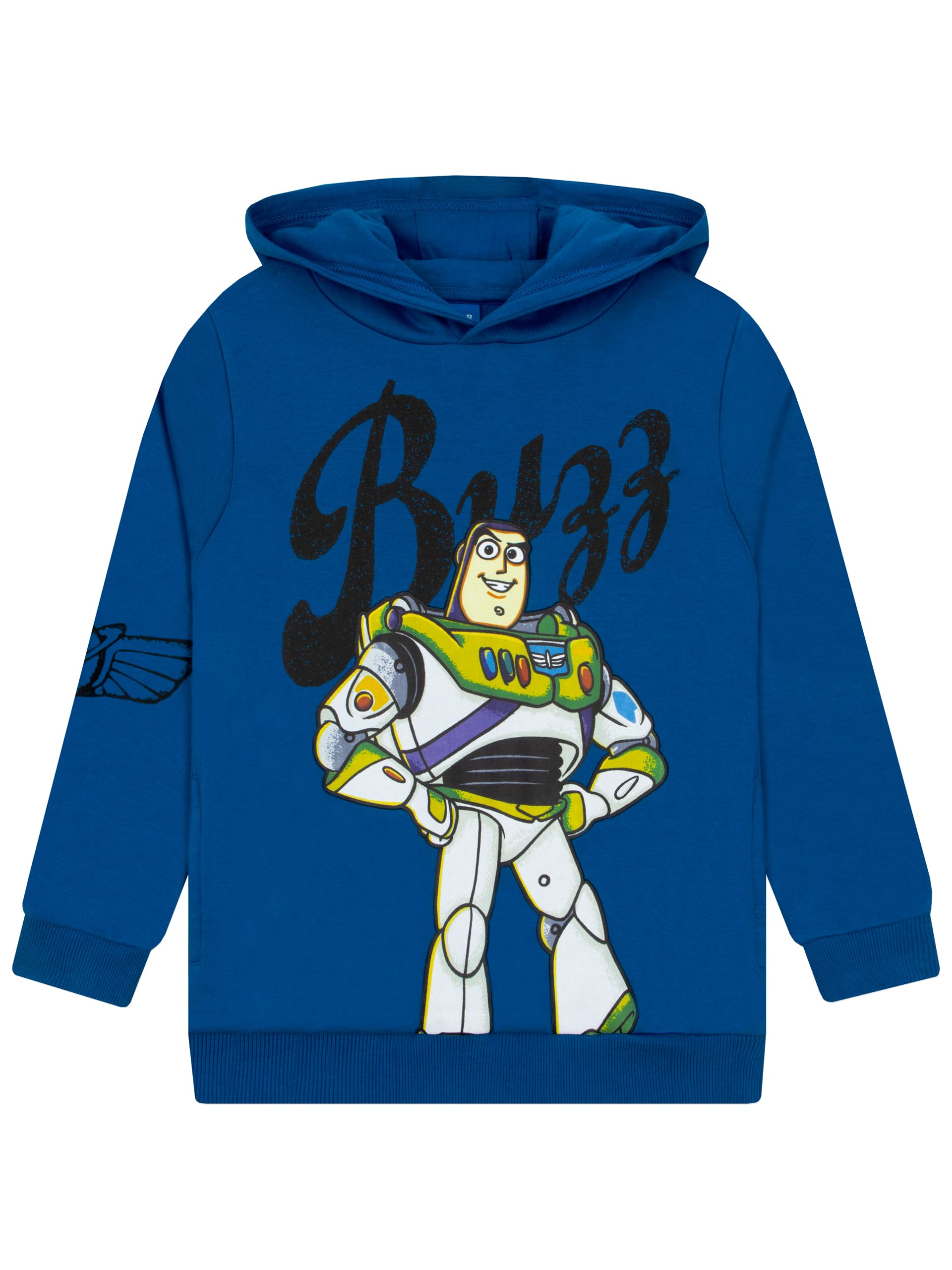 Disney Pixar Toy Story Boys Hoodie, Buzz Lightyear Hoodie For Boys, Soft Cotton Kids Hoodies, Ages 2 To 8 Years