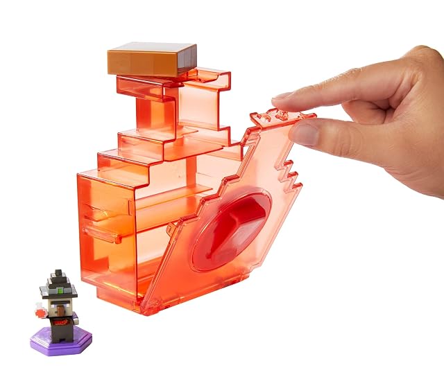 Foto 3 de 8 de Minecraft - Caja para Transportar Figuras de Juguete Boost Mini (Mattel GKT45)