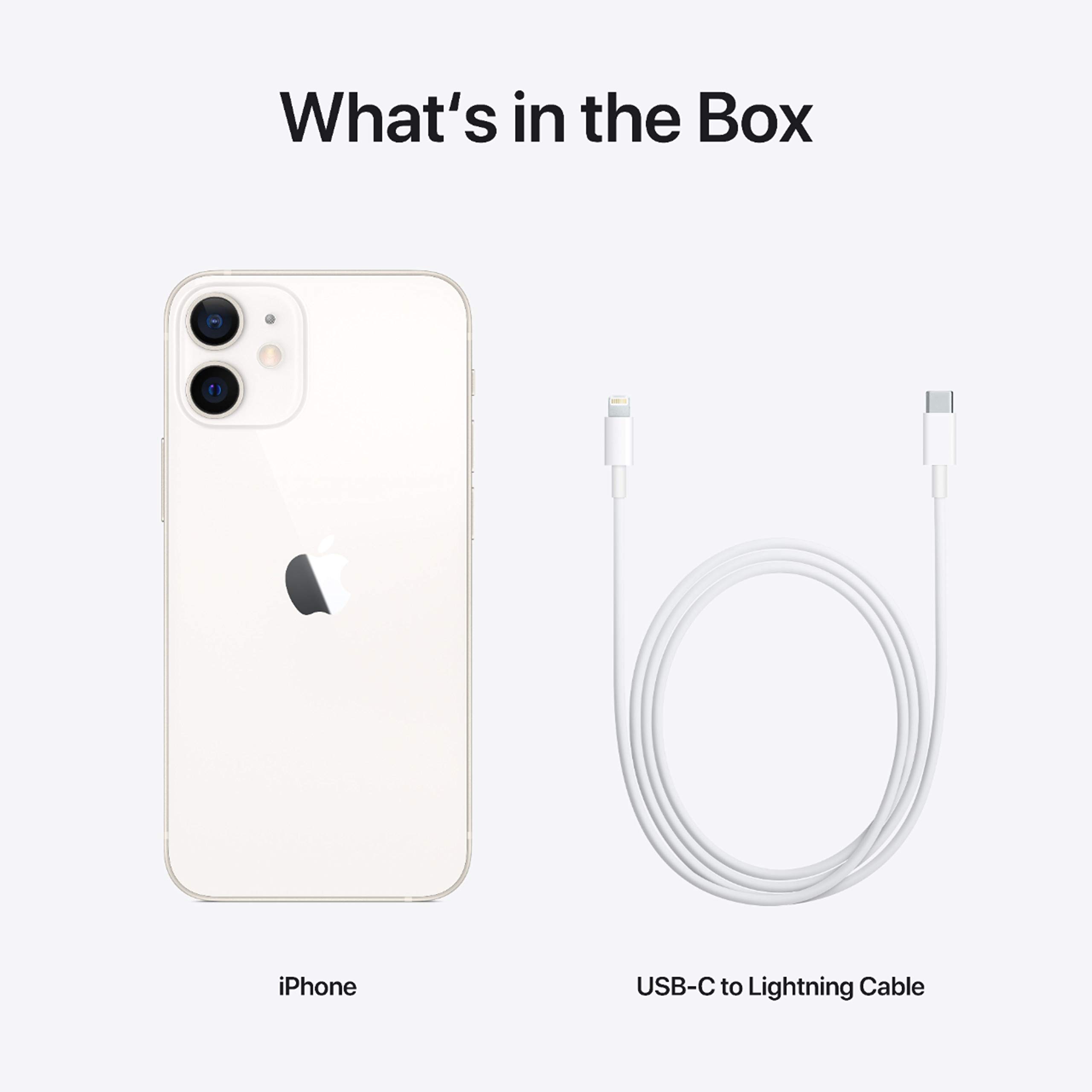 Amazon.com: Apple iPhone 12 Mini, 64GB, White - T-Mobile (Renewed