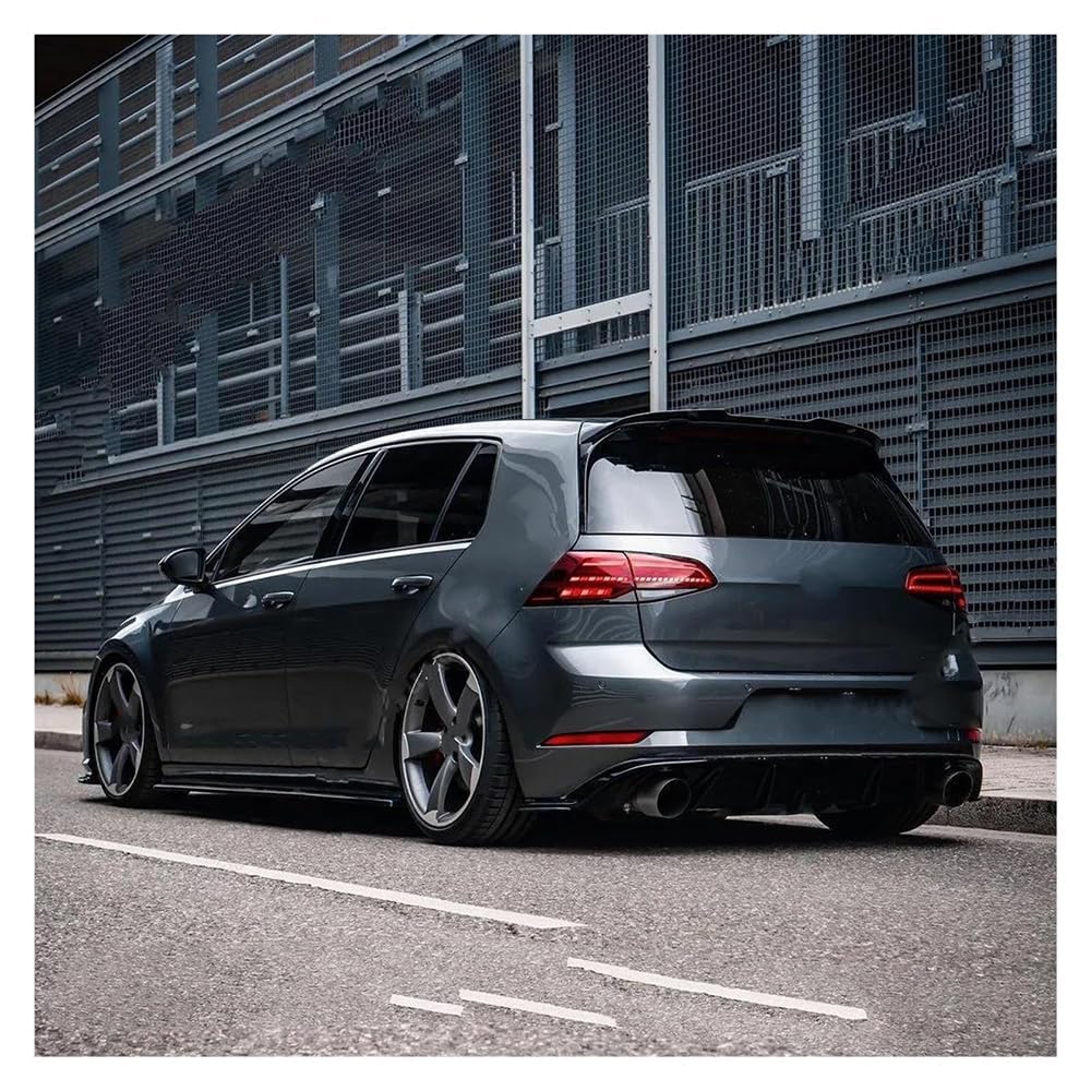 LeLeD Becquet de Toit Arrière Diffuseur de Coffre pour VW Golf 6 7 7,5 VI VII MK6 7 7,5 GTI GTD R 2009-2020,kit de carrosserie Tuning Accessoires de Style