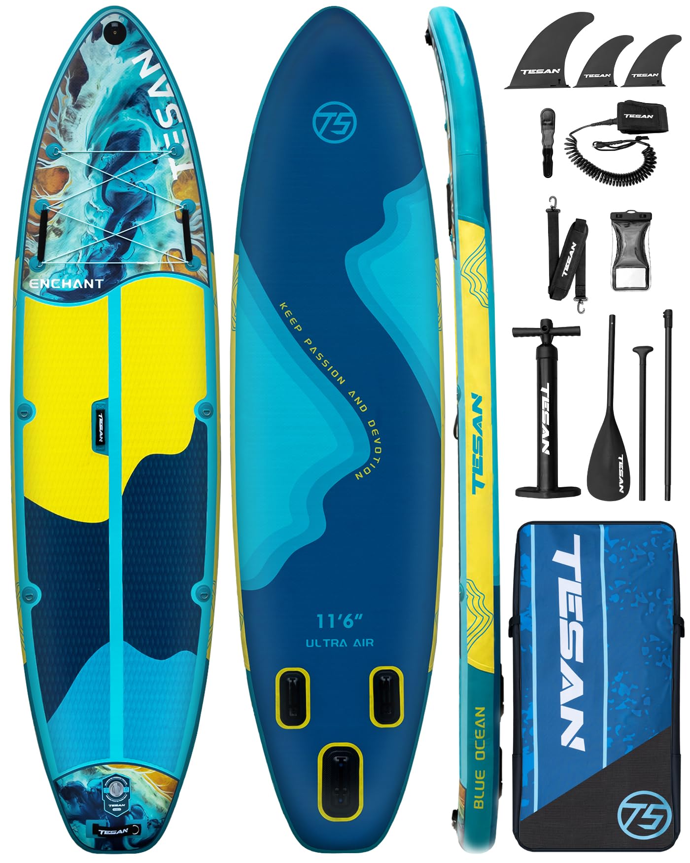 DAMA 11&#39;6&quot;×35&quot;×6&quot; Extra Wide Inflatable DAMA 11'6