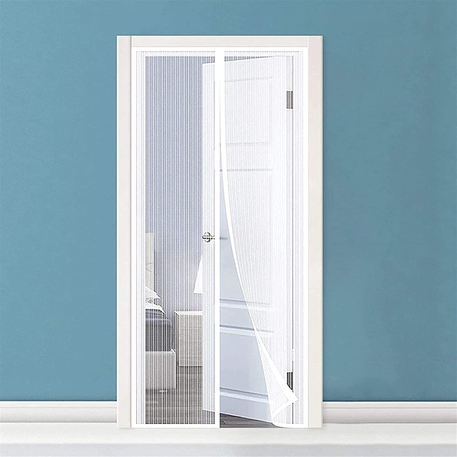 BaoBaJiu Moustiquaires Porte Fenetre Magnetique Rideau Anti