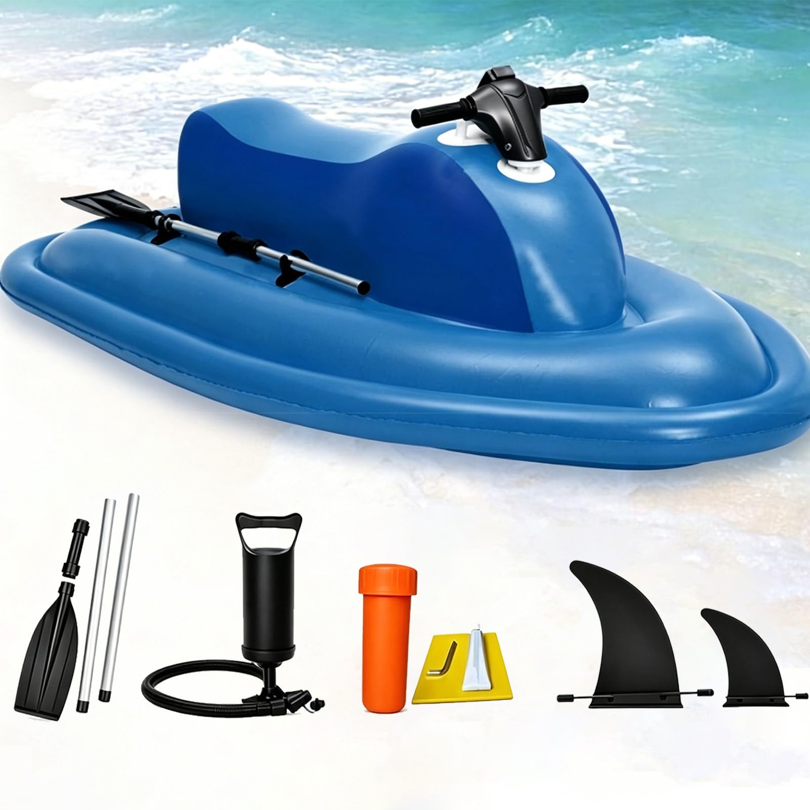 Jet ski gonflable électrique pour le snorkeling et la natation