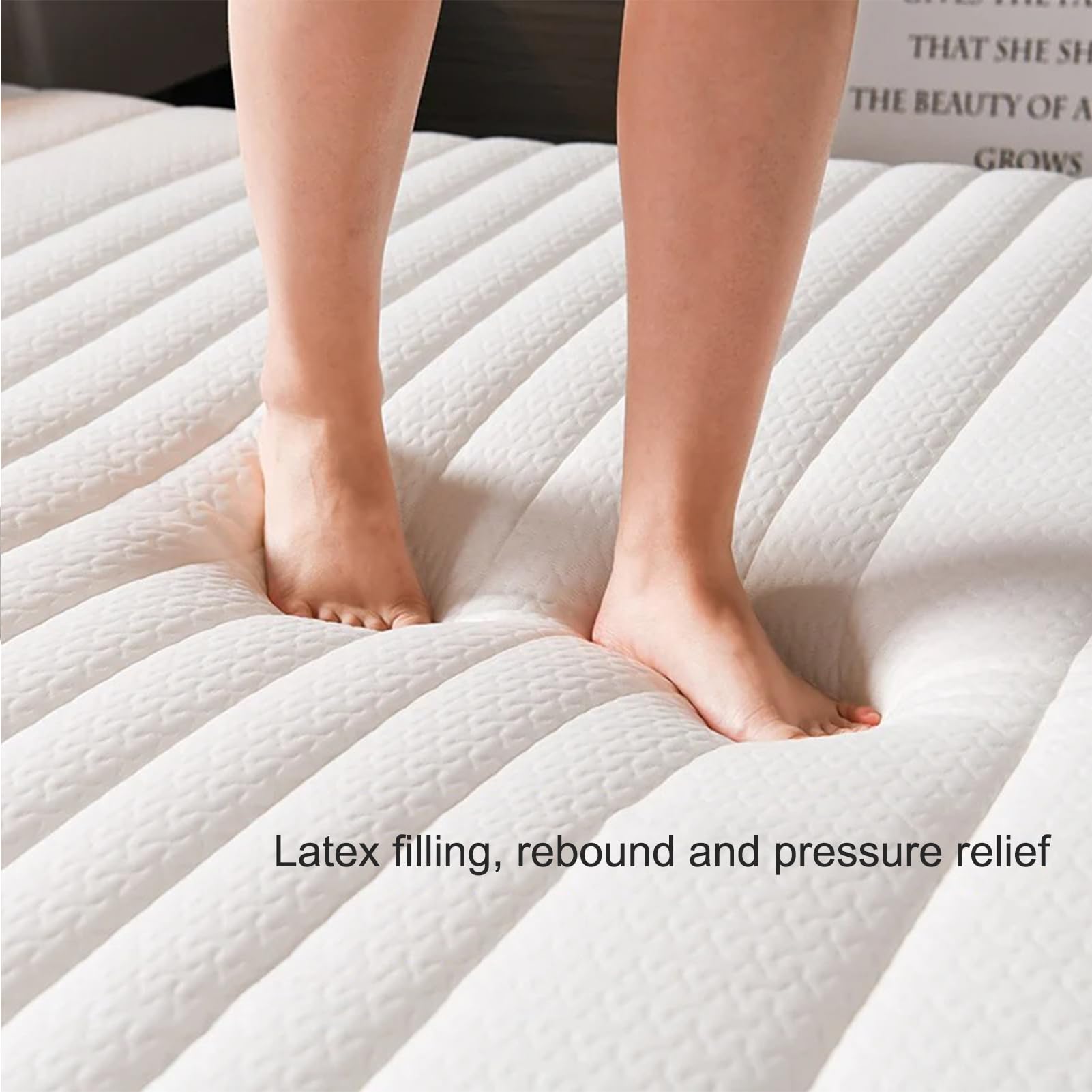 Épaissir Tatami Matelas De Sol, Étanche À L'Humidité Chaud Pliable Tatami Matelas Topper Couchage Lit Pad pour Invités, Dortoirs, Camping, Canapés Et Chaises Longues,2,90x200cm