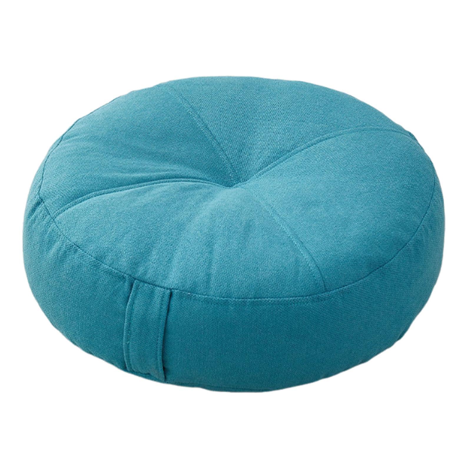 SECRET DESIRE Round Floor Pillow Premium Small for Yoga Sofa Bed Adults Kids Floor Seating Blue|Home Decor|Pillows-image-35