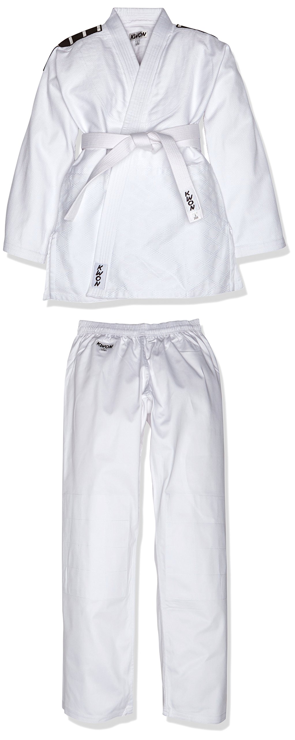 Judo-Anzug Training, mit Schulterstreifen