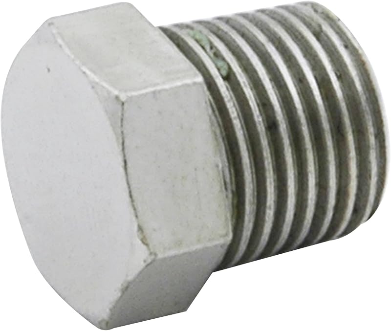 Conexão adaptadora para linha de freio Allstar Performance ALL50183, plugue NPT de 3/16" com flare invertido – Pacote com 4