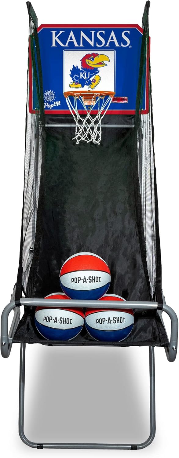Pop-A-Shot Official NCAA Pop-Up Tailgate Game (Pop-Up, Kansas Jayhawks)