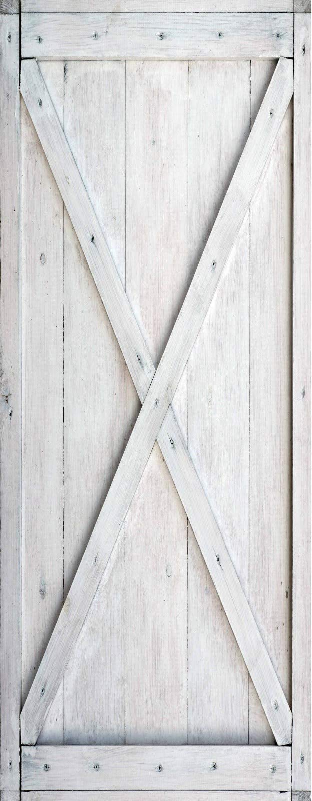 Buy A.Monamour 3D Door Stickers for Interior Doors White Wood Planks