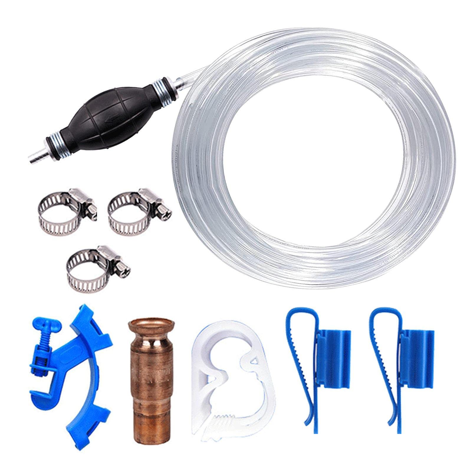 Kit de pompe à main multifonction pour vider l'eau de la piscine ou changer l'eau de l'aquarium