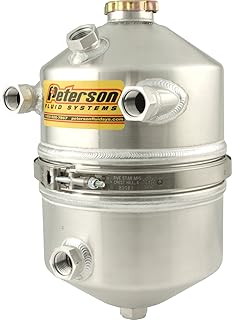 Peterson Fluid Systems 08-0010 3 Gallon Dual Inlet Oil Tank