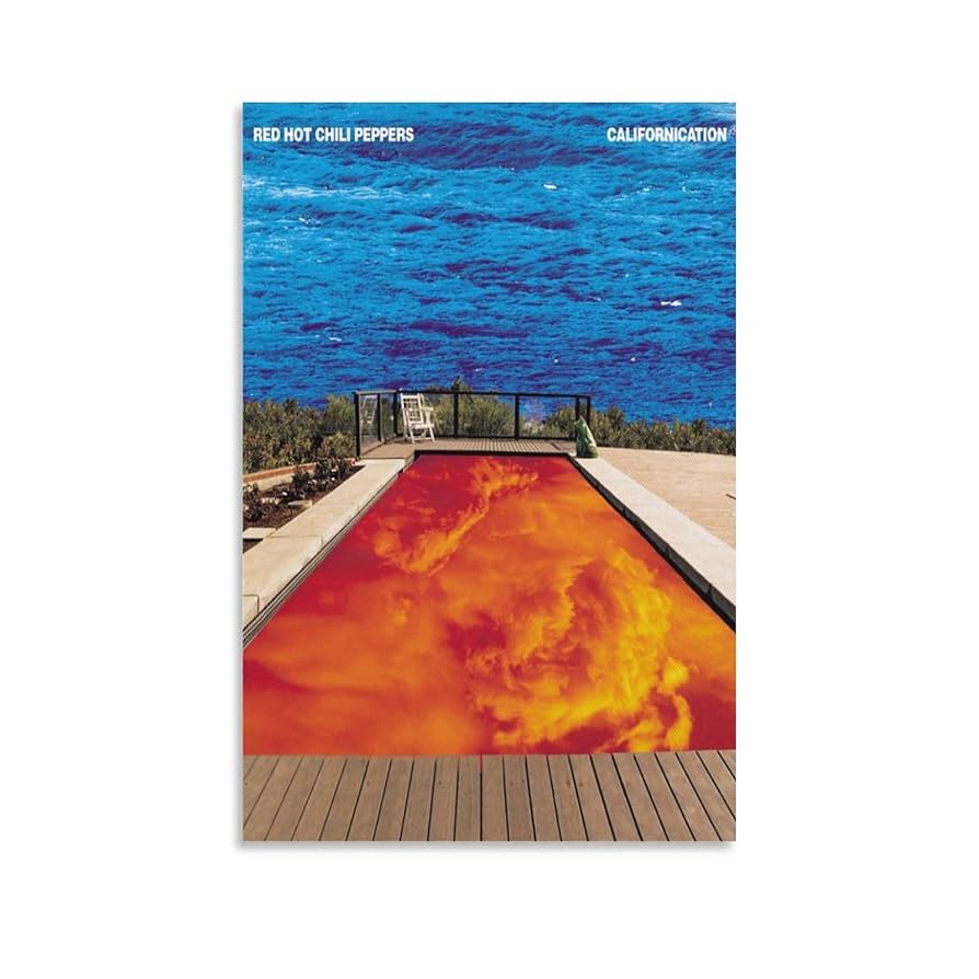 【50cm×50cmポスター】レッチリ カルフォニケーション Amazon.com: Californication Poster Red Hot Chili Peppers