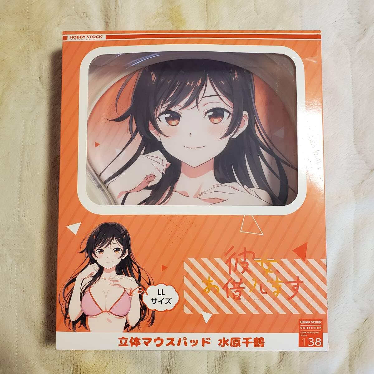 Amazon.co.jp: 彼女お借りします 水原千鶴 立体マウスパッドかのかり 