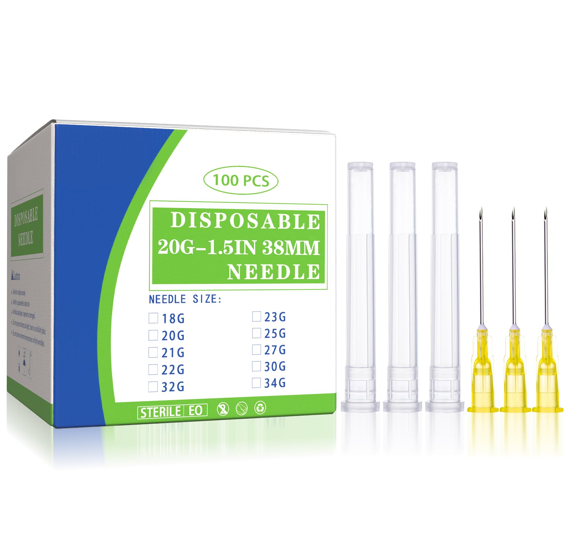 34G 5/32" 4mm Needle Luer Lock Disposable Dispensing Accessories, 100 Pack — Amazon image 13