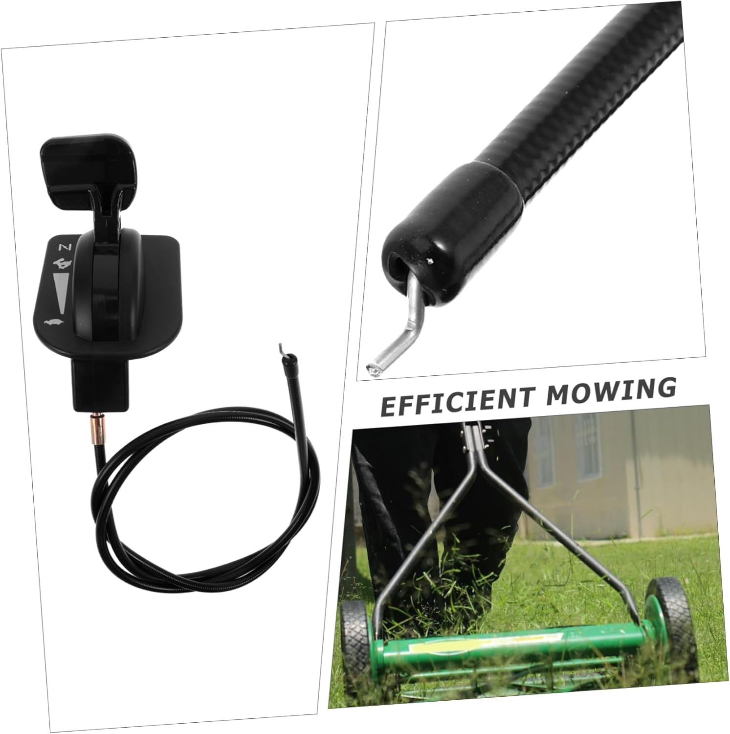 TOYANDONA Throttle Control Cable for Lawn Mowers Replacement Line for Riding Tractors Easy Installation for Outdoor Lawn Care