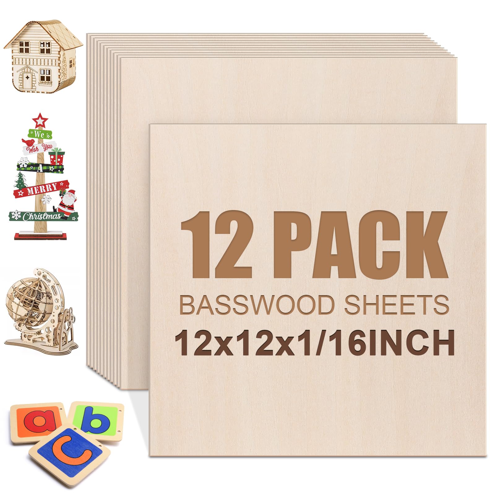 VKIZA 12x12 Basswood 12pk