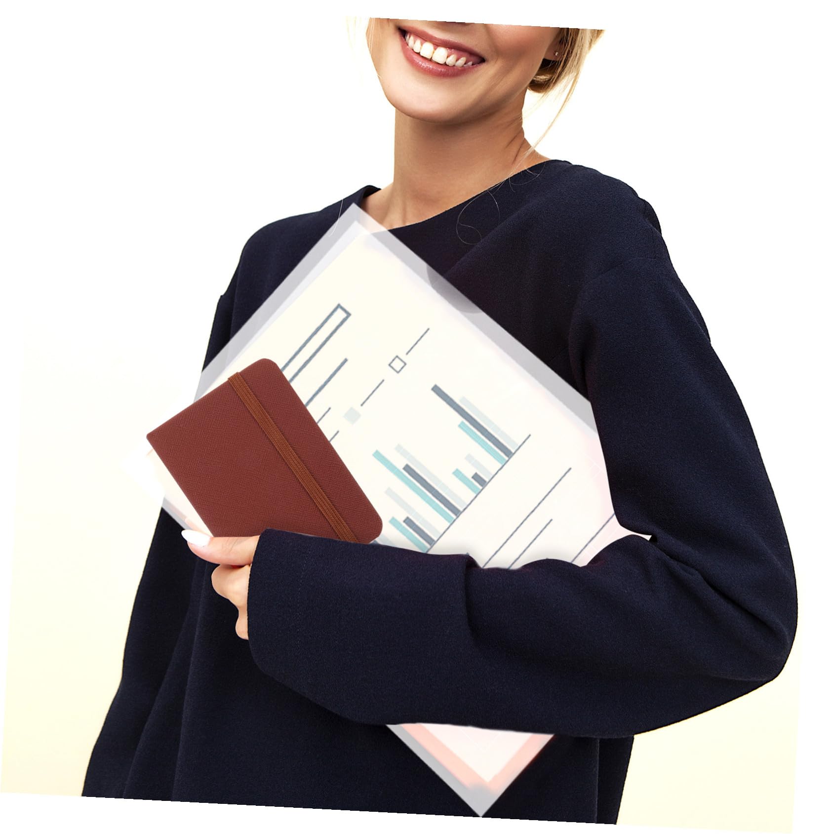 Mikikit 10pezzi Quaderno Tascabile Con Copertina Rigida e Pagine Bianche Mini Blocco Note Per Scrivere Agenda Giornaliera Portatile Piccolo Quaderno Per Borsa
