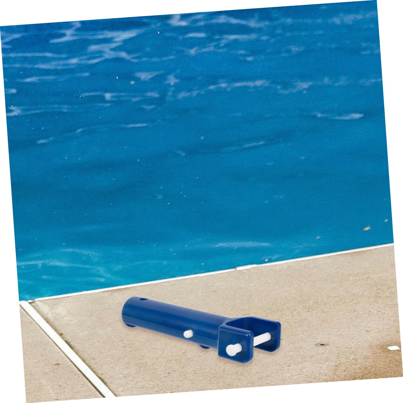 10piezas Mango De Aspiradora De Piscina Ergonómico para Limpieza De Debris Accesorio Compatible Varios Instalación Rápida y De Azul