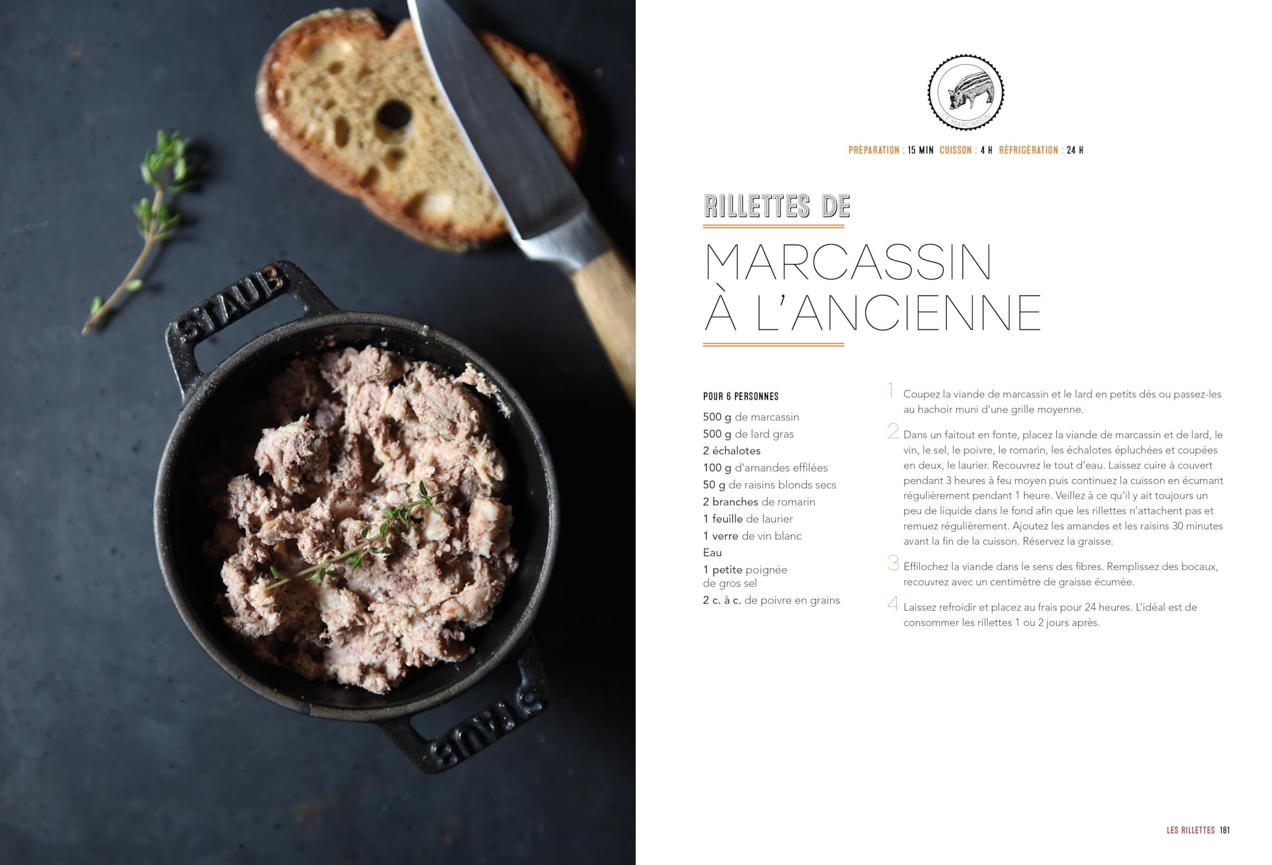 Terrines, pâtés, tourtes et rillettes: Les meilleures recettes de gibier