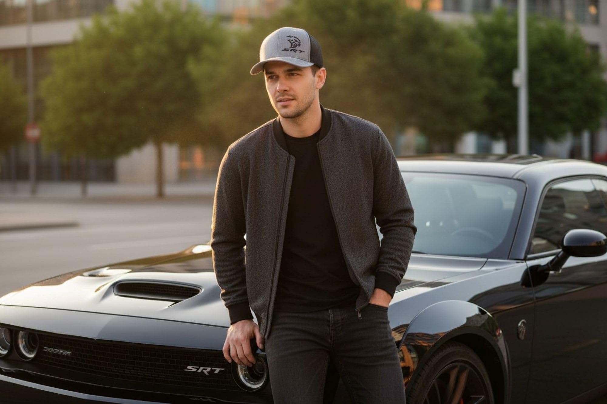 Dodge SRT Hellcat Snapback Trucker