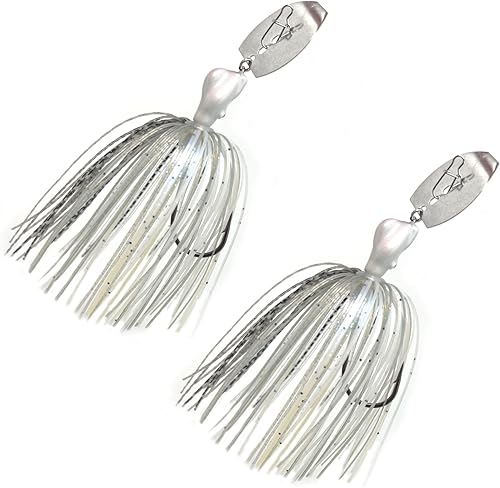 Reaction Tackle Cabezales de plantilla de hoja rompedora de tungsteno para pesca, paquete de 2 plantillas de pesca para lubinas grandes y pequeñas,