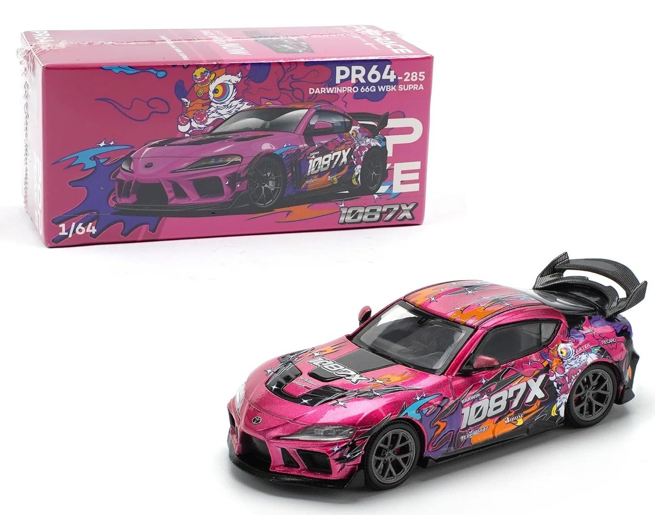Amazon.com: 1:64 Diecast Model Car Compatible with Toyota Supra