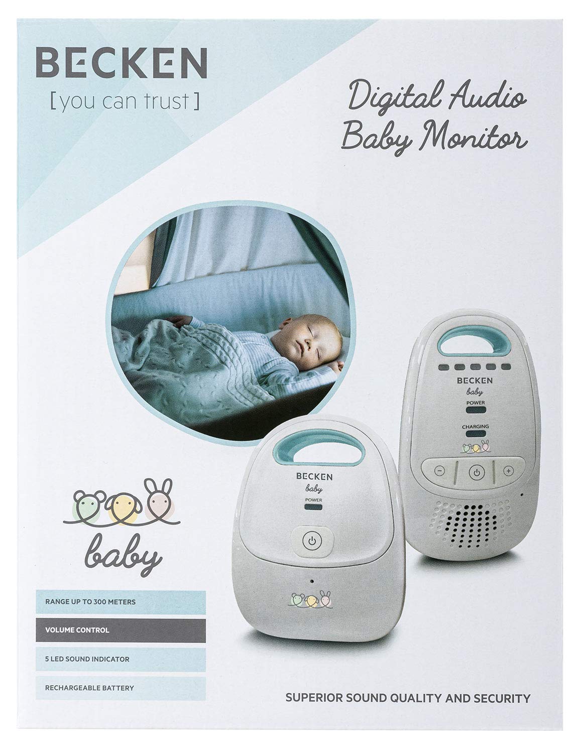 Becken Intercomunicador Baby Bbm3554, unisex