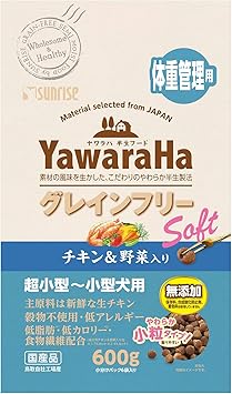 Amazon マルカン ドッグフード ヤワラハ グレインフリー ソフト チキン 野菜入り 体重管理用 600g マルカン ウェット 通販