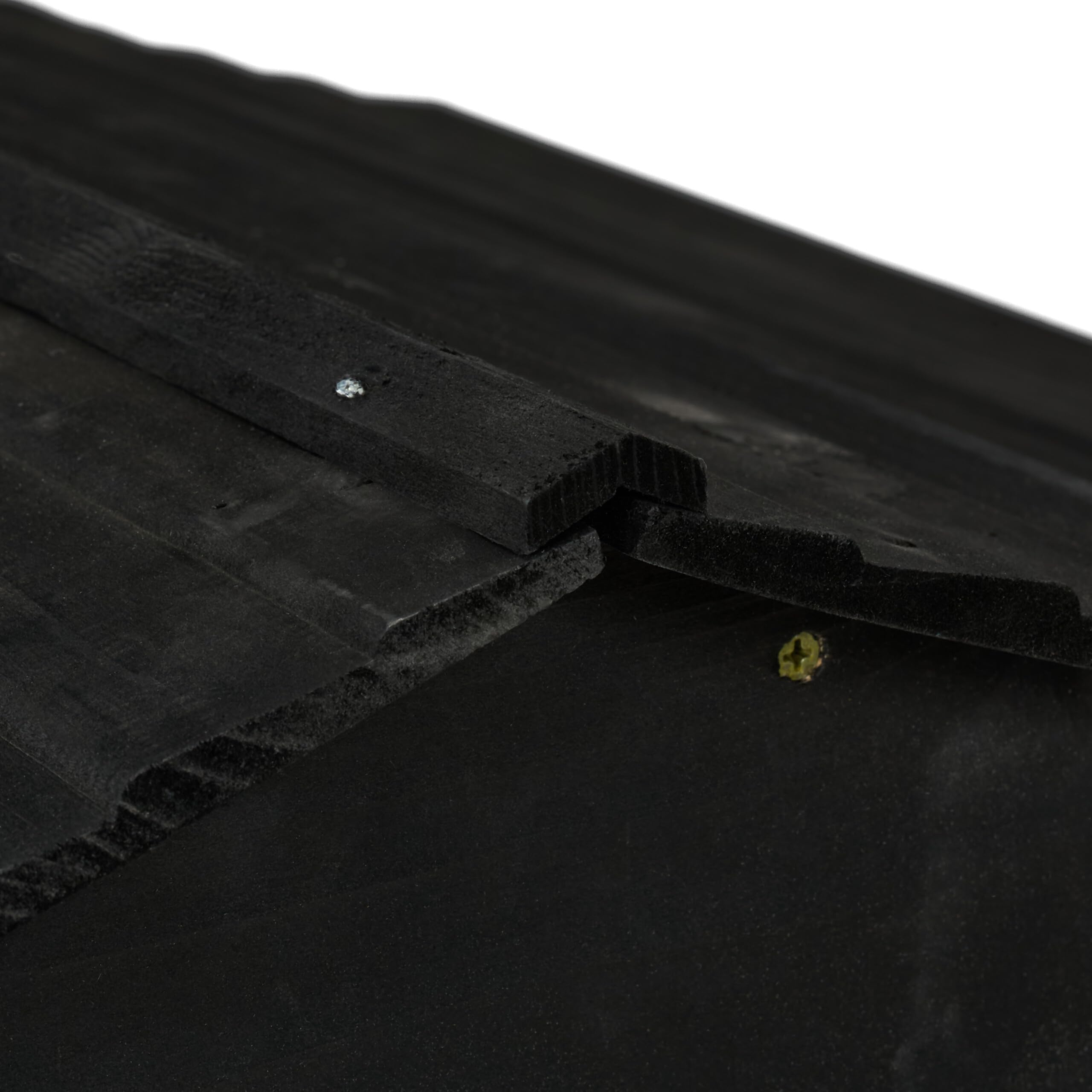 Relaxdays Garage per Tagliaerba Universale, Casetta per Robot Taglia Erba, 52,5x79x74 cm, Tettoia Legno, Naturale Nero