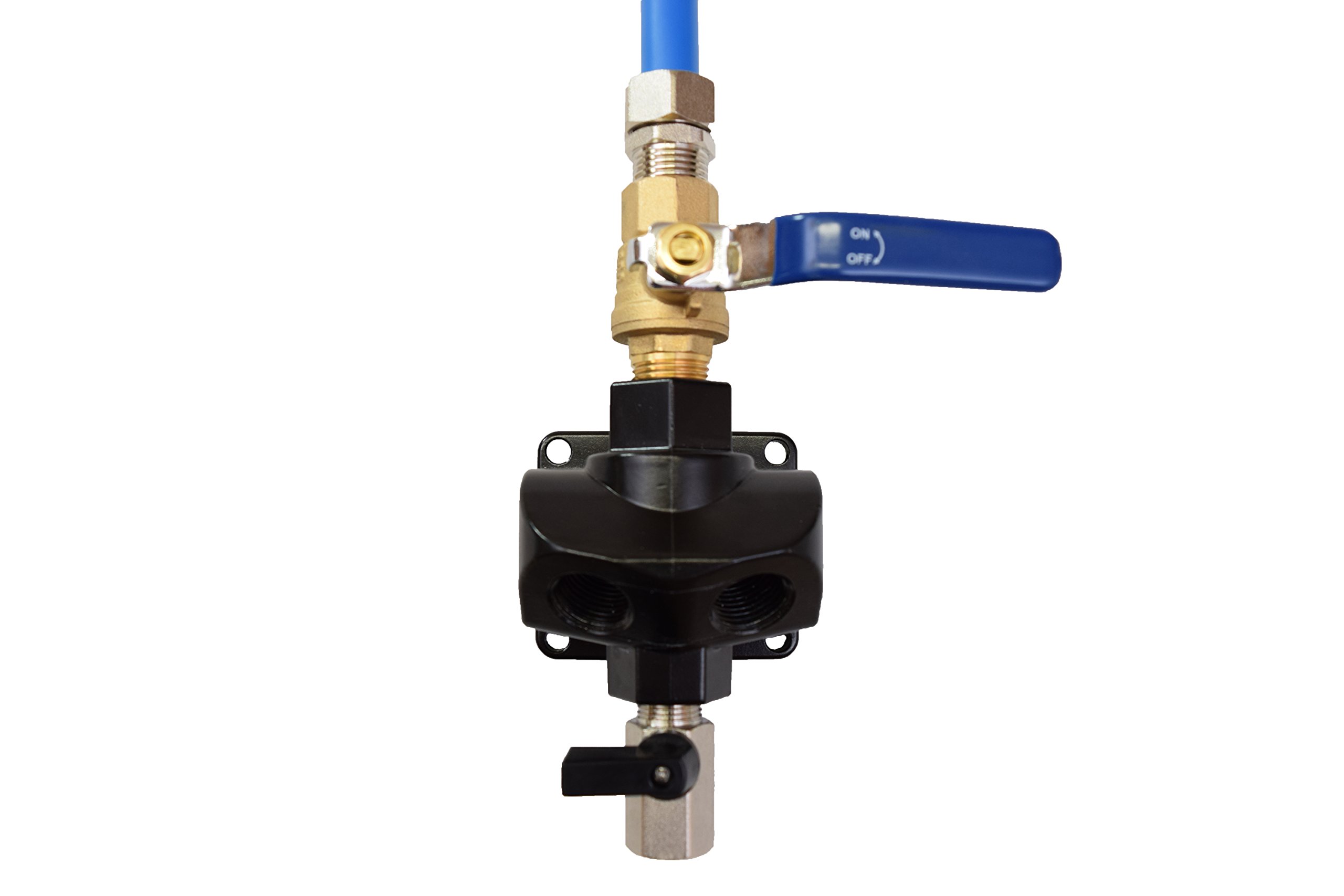 MaxlineM8201V Dual Port Outlet Kit with shutoff